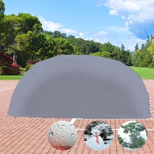 Carport Extérieur Imperméable Automatique Portable Auvent Télescopique Acier Inoxydable Coupe-Vent et Neige