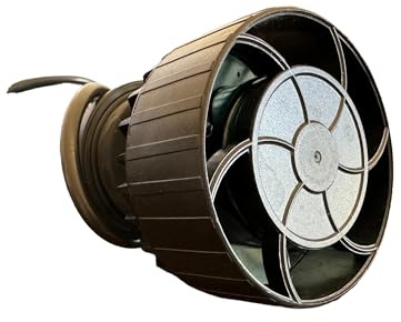 JEBAO SLW-30 Bomba de Circulación para Acuario 13000 L/H, Wave Maker Potente y Silencioso con Controlador, Ideal para Acuario Marino y Reef