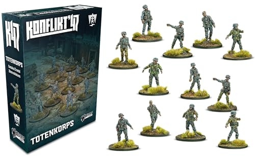 Warlord Games Totenkorps - Axis Miniatures for Konflikt 47 Highly Detailed 28mm Scale Miniatures