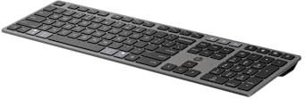 HP 725 - Set tastiera e mouse multifunzionale, ricaricabile, alimentato con supercondensatore