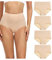 wirarpa Damen Unterhosen Baumwolle Slips Damen Hoher Taille Atmungsaktive Taillenslip Wochenbett Unterwäsche Mehrpack Größen 32-58, Hautfarbe, Large (42/44)