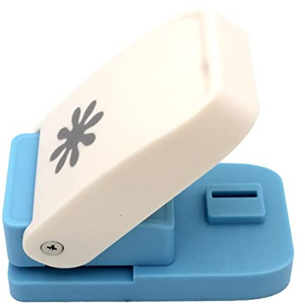 Kucaa Handgemachter Stanzer für Scrapbooking 38 mm Größe Craft-Hebelstanze Mini Phantasie Locher(Sonnenblume)