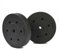 Youyijia 2x 15kg Standard Weight Plates Disc Vinyl Barbell Weights Lifting Training Dumbbell Plates for Bodybuilding Increase Muscle 36x7cm