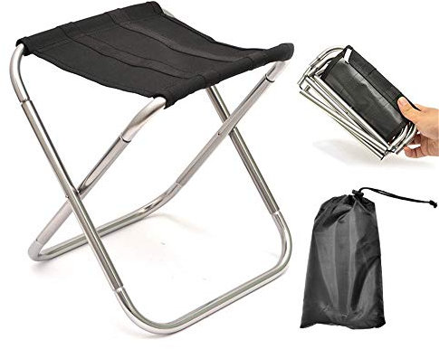 Campingstuhl Camping Hocker, Outdoor Klappstühle Tragbare Oxford Stoff Klapp Camping Stuhl for Picknick Wandern Angeln und Reisen, Super Komfort Für Camping, Im Freien