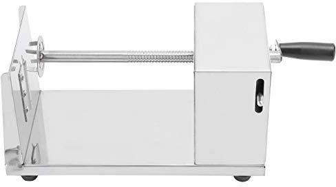 Hyuduo Coupeur de Spirale de Pomme de Terre, Tranche Circulaire de Fruit de Légume de Pomme de Terre Manuelle, Découpeuse de Pomme de Terre de Forme de Ressort Frites de Frites