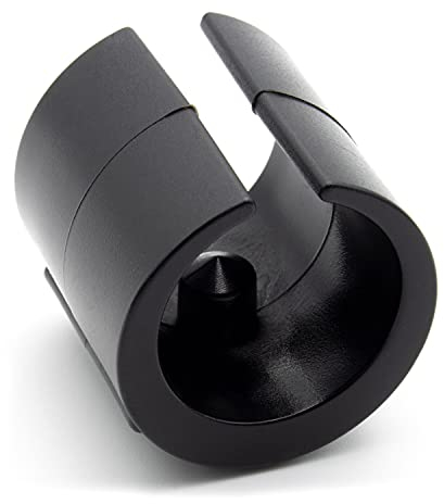 Enkotrade 21 Stück Klemmschalengleiter für Rundrohre, aus hochwertigem Kunststoff, für Aussenrohrdurchmesser Ø20-22mm, Stuhlgleiter für Schwingstühle Freischwinger