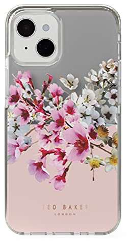 Ted Baker Anti-Schock Schutzhülle für iPhone 13, Jasmin