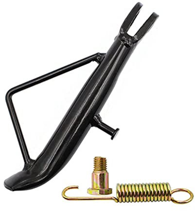 ihreesy Offroad Motorrad Seitenständer,Verstellbar Eisen Motorrad Seitenständer Fuß Einstellbare Kickstand Motorrad Fußstütze Ständer Universell Motorrad Zubehör,16CM