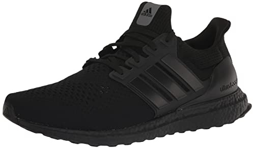 adidas Men's Ultraboost 1.0 Running Shoe, Black/Black/Beam Green, 10.5, Schwarz Schwarz Grün, 44 2/3 EU
