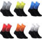 HemeraPhit Calcetines de ciclismo al aire libre formación de compresión fútbol corriendo hombres & mujeres calcetines deportivos (3#-6pairs)
