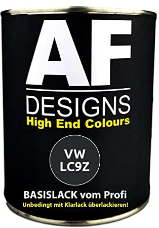 Alex Flittner Designs 1L Autolack für VW LC9Z Black Magic Pearl Autolack Spritzfertig