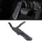 SHEAM Dead Pedal Repose-pied – Panneau de coup de pied côté gauche antidérapant épais compatible avec Jeep Wrangler JK JL JLU 4xe Gladiator JT 2007-2025 réglable sans perçage Noir