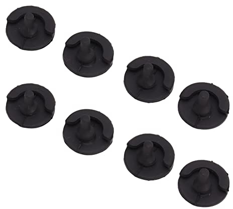 Ozgkee Piedini in Silicone per Piedini in Gomma per Friggitrice Ad Aria, 8 Pezzi Piedini in Silicone per Friggitrice AntiGraffio Rotondo Isolamento Termico Cucina Friggitrice Vassoio