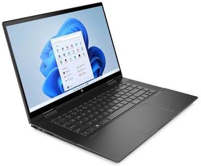 HP Envy x360 15-ey0502sa Laptop (AMD Ryzen™ 7-5825U, 16GB DDR4 RAM, 512GB SSD, AMD Radeon Graphics, Windows 11 Home) Black
