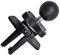 JaSiTeBW Car Phone Holder 360° Rotating Car Air Vent Mount Clip Adjustable Phone Holder Stand for Secure and Stable Driving Mobile Phone Automobile Cradles
