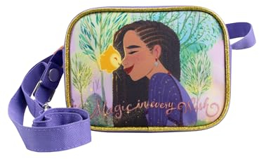 Disney Wish Tasche | Handtasche Kinder Mädchen | Lila