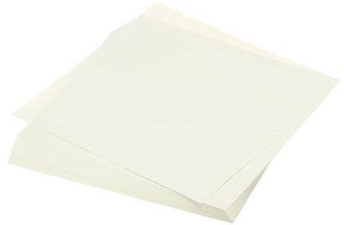 QUARKZMAN 75 Blätter Origami-Papier beidseitig bedruckt 6x6 Zoll (15x15cm) quadratische Blätter für Kunsthandwerk, Anfänger, Geschenkdekoration, cremeweiß