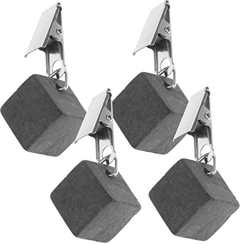 GRADENEVE 4 Stück Tischdecken Beschwerungsclips Tischdecken Clips Kleine Tischdecken Clips Outdoor Tischdecken Clips Tischdeckenbeschwerer Mit Clips Kompakte Tischdeckenbeschwerer