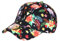 Hip Hop Honour Cappello fenicottero rosa nero tropicale NY Baseball Flamingo - Taglia: Taglia unica - Colore: Nero - Misto, Nero , taglia unica