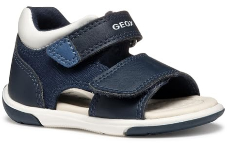 Geox Baby - Jungen B Zapito Boy Sandal, Navy White, 24 EU