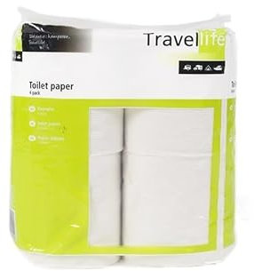 Travellife Toilettenpapier, 4 Stck.