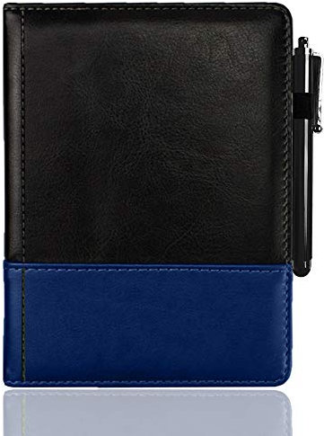 Spot est adapté pour Kobo ebook étui en cuir Kobo Aura 6 (modèle : N514) étui de protection à rabat (noir)