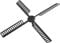 DIKACA 1 Set Garten Windmühlen Zubehör Windmühlenflügel Für Garten Wetterfeste Windmühlenblätter 41x41 cm Dekorative Windmühle Teile Für Außenbereich