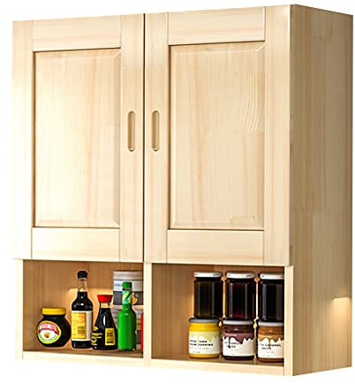 TWHZSAI Wandschrank Holzküche einfache Schränke Kleiderschrank Oberschränke Schlafzimmerschränke Badezimmer Lagerschränke