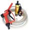 Bomba de combustible diésel, dispensador de 12V y 24V, juego combinado de pistola de repostaje, bomba sumergible eléctrica con 5 mangueras para aceite de transformador de queroseno diésel(12V)