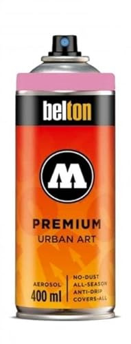 Molotow Premium Spray Paint Can Belton 400ml, Colour: 057 - TILT Bubble Pink