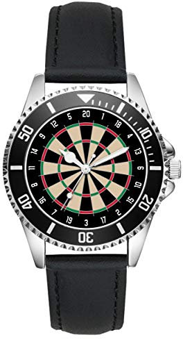 KIESENBERG Geschenk für Dart Darts Dartspieler Fan Uhr L-6037