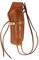 Holster Westernholster Holstertasche punziert Hellbraun Handarbeit Rindsleder Peacemaker Colt (Rechtshänder)