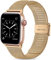 Wepro Ersatzarmband Kompatibel mit Apple Watch Armband 49mm 46mm 45mm 44mm 42mm für Damen/Herren, Mesh Geschäft Metall Uhrenarmband für Apple Watch SE/SE 2/Ultra/Ultra 2/Series 10 9 8 7 6 5 4, Gold