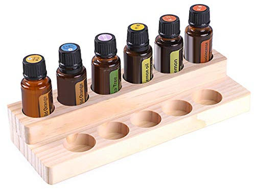 Ätherisches Öl Display Ständer Gestell Halter Organisator, 11 Loch Ätherische Öle Flasche Duftöl Aromaöl Organizer Ständer Aufbewahrung Für Nagellack, Duftöle, Ätherische Öle, Stain Und Lippenstift