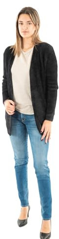 Morgan Femme 222-mlouis Cardigan, Noir, L EU
