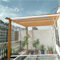 WHFTD Balkonfenster Klarer Rollo, Transparentes PVC Rollo Mit Beschlag, Indoor Outdoor Tür Patio Wasserdichter Vorhang, Dick 0,5 Mm, Staub- Und Winddicht Rollläden,1 * 1.2m