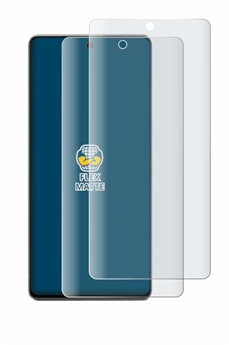 BROTECT Full-Cover Schutzfolie Matt für Google Pixel 7 Pro (2 Stück) - Full-Screen Displayschutz-Folie, 3D Curved, Anti-Reflexion