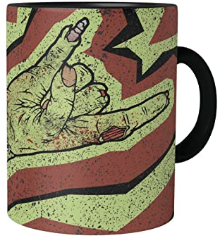 Urban Backwoods Zombie Metal Fist Tasse Avec Slogan Tasse à Café