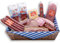 WURSTBARON® Geschenkbox Bayern Maxi, Geschenkpaket mit Salami, Schinken und Speck, Wurstpaket mit ca. 1,9 kg