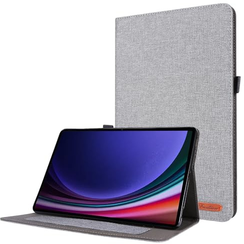 Lobwerk Cover für Samsung Tab S9+ Plus 2023 SM-X810 SM-X816B SM-X818U 12.4 Zoll Tablethülle Schlank mit Standfunktion und Auto Sleep/Wake Funktion