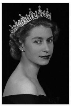 ZOLULA Queen Elizabeth II – Royal Poster Leinwand Poster Wandkunst Dekor Druck Bild Gemälde für Wohnzimmer Schlafzimmer Dekoration ungerahmt 30 x 45 cm