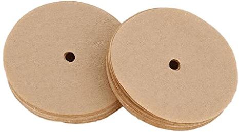 100 Stück Kaffee-Papier-Filterpapier für Vietnamesische Kaffeekanne Nr. 6, Typ 2