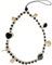 Handy-Lanyard mit Kristallperle und Anti-Lost-Funktion, praktisches Accessoire für Handy, Tasche und Schlüsselbund (Schwarz)