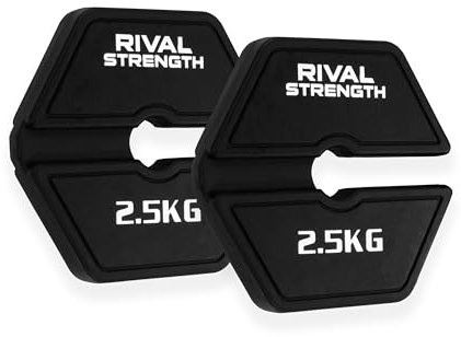 Rival Strength Micro Add-On Plates - 2.5KG Pair (5KG Total)