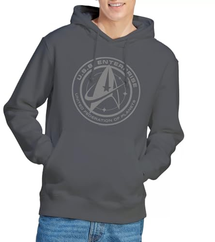 Star Trek: Discovery(Series) Star Trek Discovery Enterprise Crest Hoodie Hooded Sweatshirt