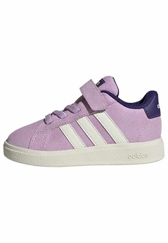 adidas Grand Court 2.0 Shoes Kids, Scarpe da Tennis Unisex - Bambini e Ragazzi, Bliss Lilac Core Bianco Collegiate Viola, 27 EU