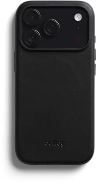 Bellroy Phone Case für iPhone 17 Pro (Handyhülle aus Leder) - Black