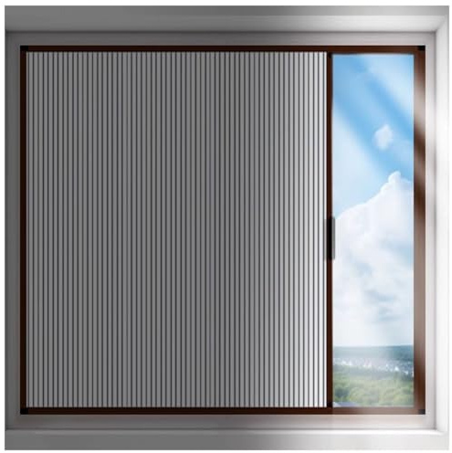 Sxlawesom Faltbare Ziehharmonikatür, Schiebetüren mit flachen Aluminiumpaneelen, Raumteiler für Küchen und Badezimmer(750x1200mm)