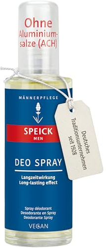 Speick Men Natürliches Deodorant ohne Aluminiumsalze (ACH) mit Langzeitschutz & Frischekick 5x75ml