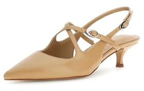 GUESS Damen Yasira Sling BackHEELED SANDALS